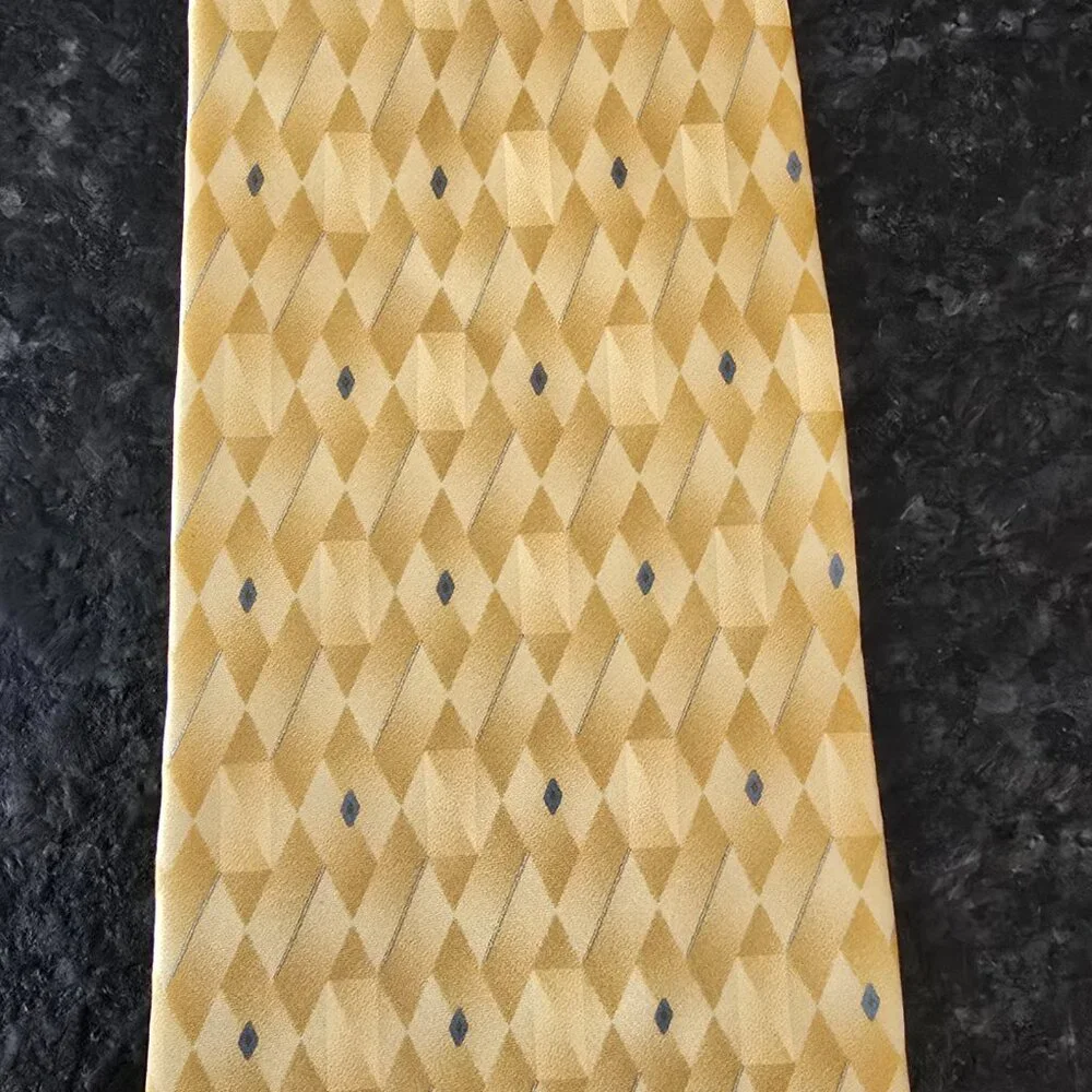 Stanfford Executive Men's Tie, 100% Silk: Extra Long